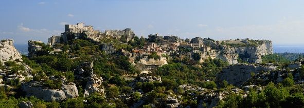 The hanging village of Gordes is a popular Provençal tourist sight